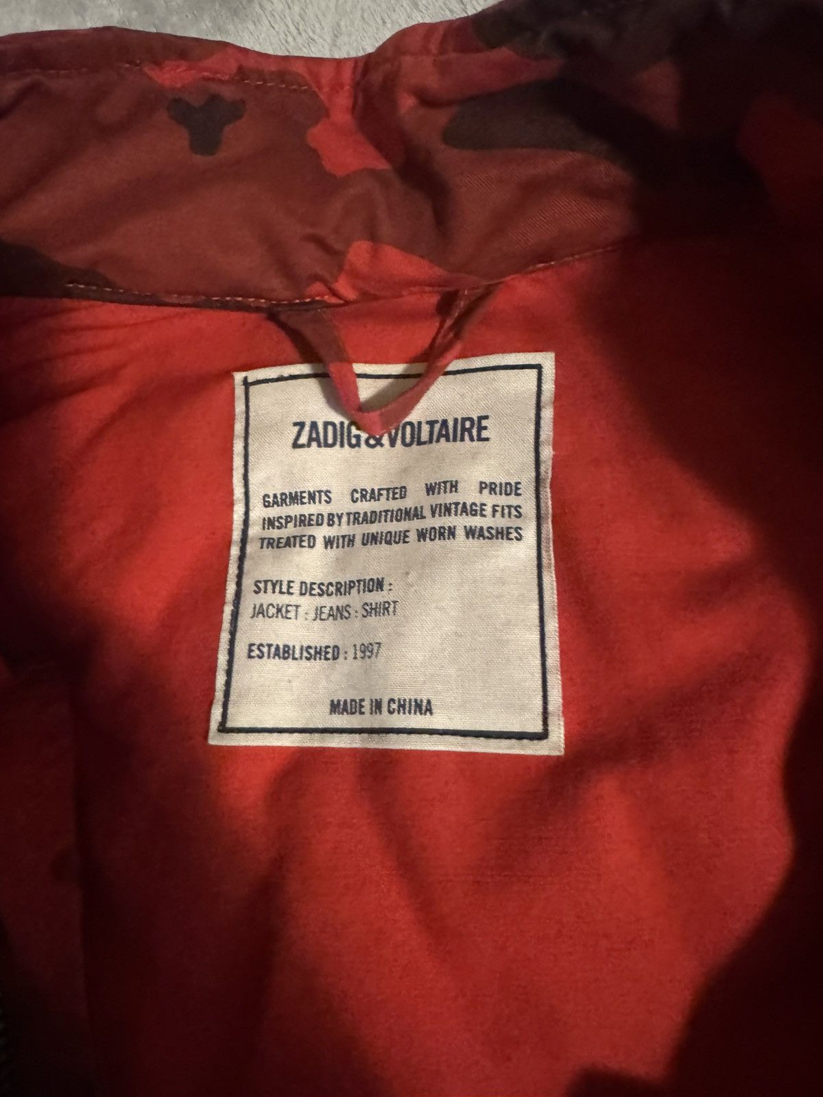 Zadig & Voltaire Zadig & Volataire Jean Jacket Size US S / EU 44-46 / 1 - 2 Thumbnail