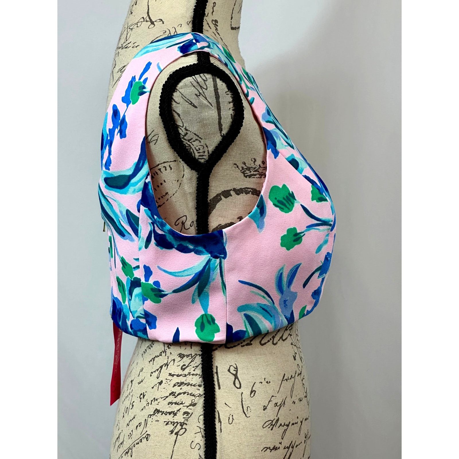 Lilly Pulitzer Lilly Pulitzer Jemma Crop Top Floral Print Sleeveless 4 Size S / US 4 / IT 40 - 8 Thumbnail