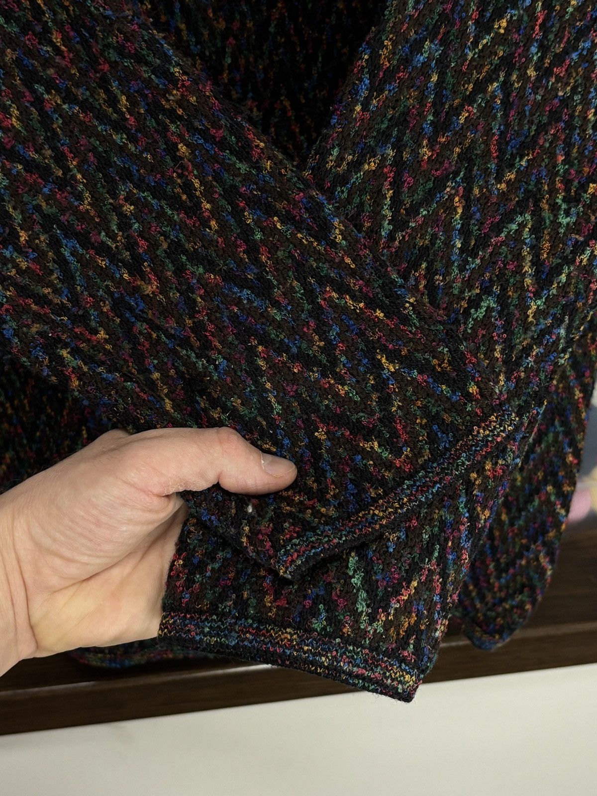 Missoni Missoni Archive Buttoned Wool Cardigan Vintage Sweater Size M / US 6-8 / IT 42-44 - 4 Thumbnail