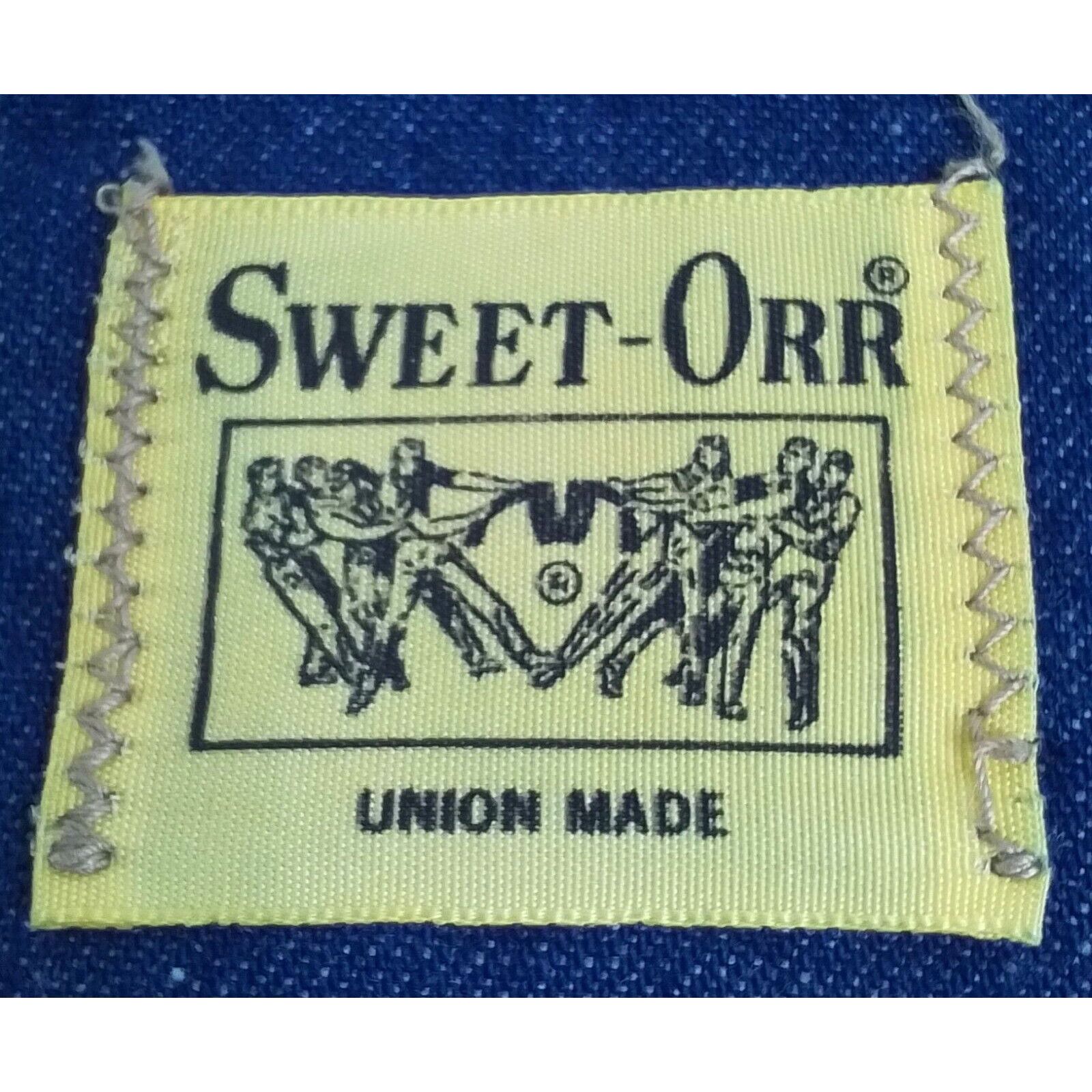 Other Sweet Orr Jeans Women's Size 27 1960's Flare Union Made Size 27" / US 4 / IT 40 - 5 Thumbnail
