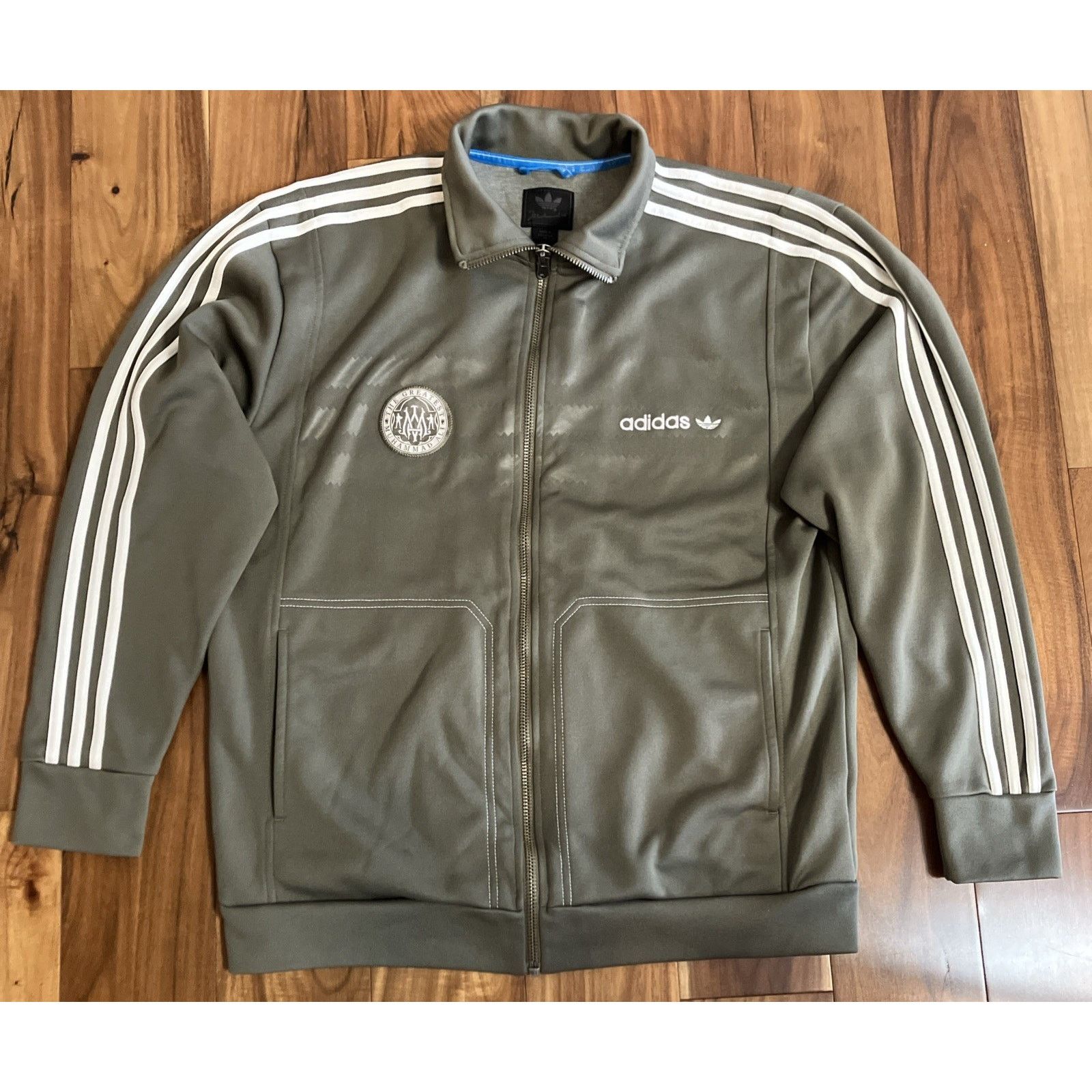 Adidas ADIDAS Muhammad Ali Full Zip Jacket Boxing Mens Sz: M Y2K Size US M / EU 48-50 / 2 - 1 Thumbnail