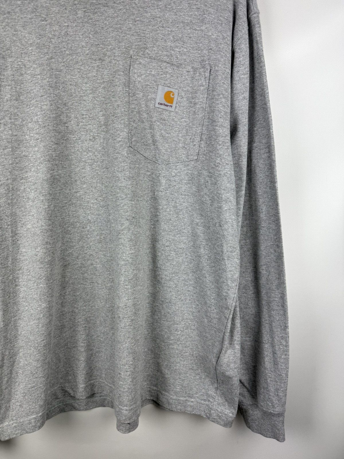 Carhartt Carhartt Men’s Long Sleeve Chest Pocket Logo Cotton T Shirt Size US M / EU 48-50 / 2 - 6 Thumbnail
