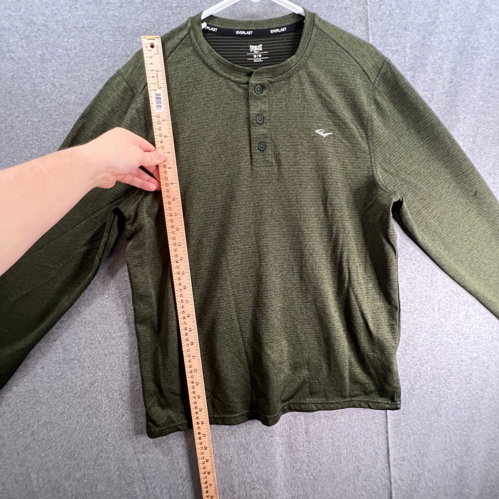Everlast Everlast Shirt Adult Medium Green Long Sleeve Casual Size US M / EU 48-50 / 2 - 5 Thumbnail