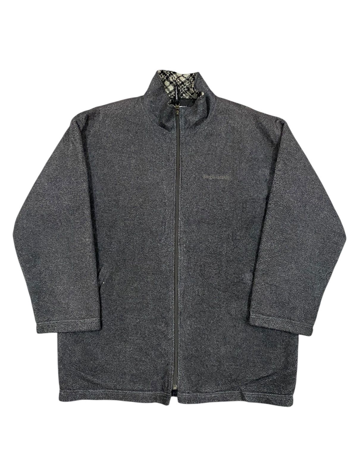 Sergio Tacchini Vtg Sergio Tacchini Fleece Jacket Size US L / EU 52-54 / 3 - 1 Thumbnail
