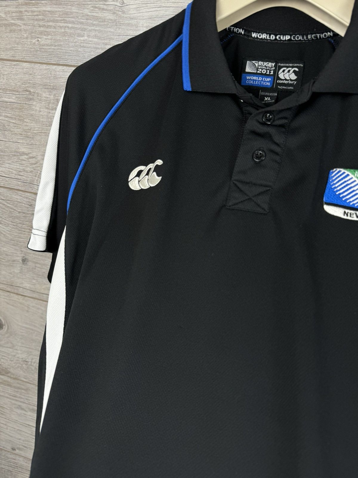 Canterbury of New Zealand Canterbury Rugby 🏉 World Cup New Zealand 🇳🇿 2011 Size L/XL Size US XL / EU 56 / 4 - 7 Thumbnail