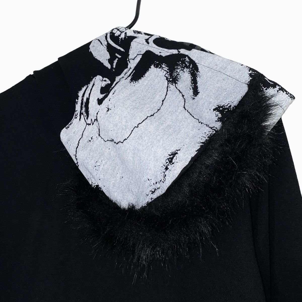 Japanese Brand XXXRude Skeleton Mohawk Hoodie Size US S / EU 44-46 / 1 - 4 Thumbnail