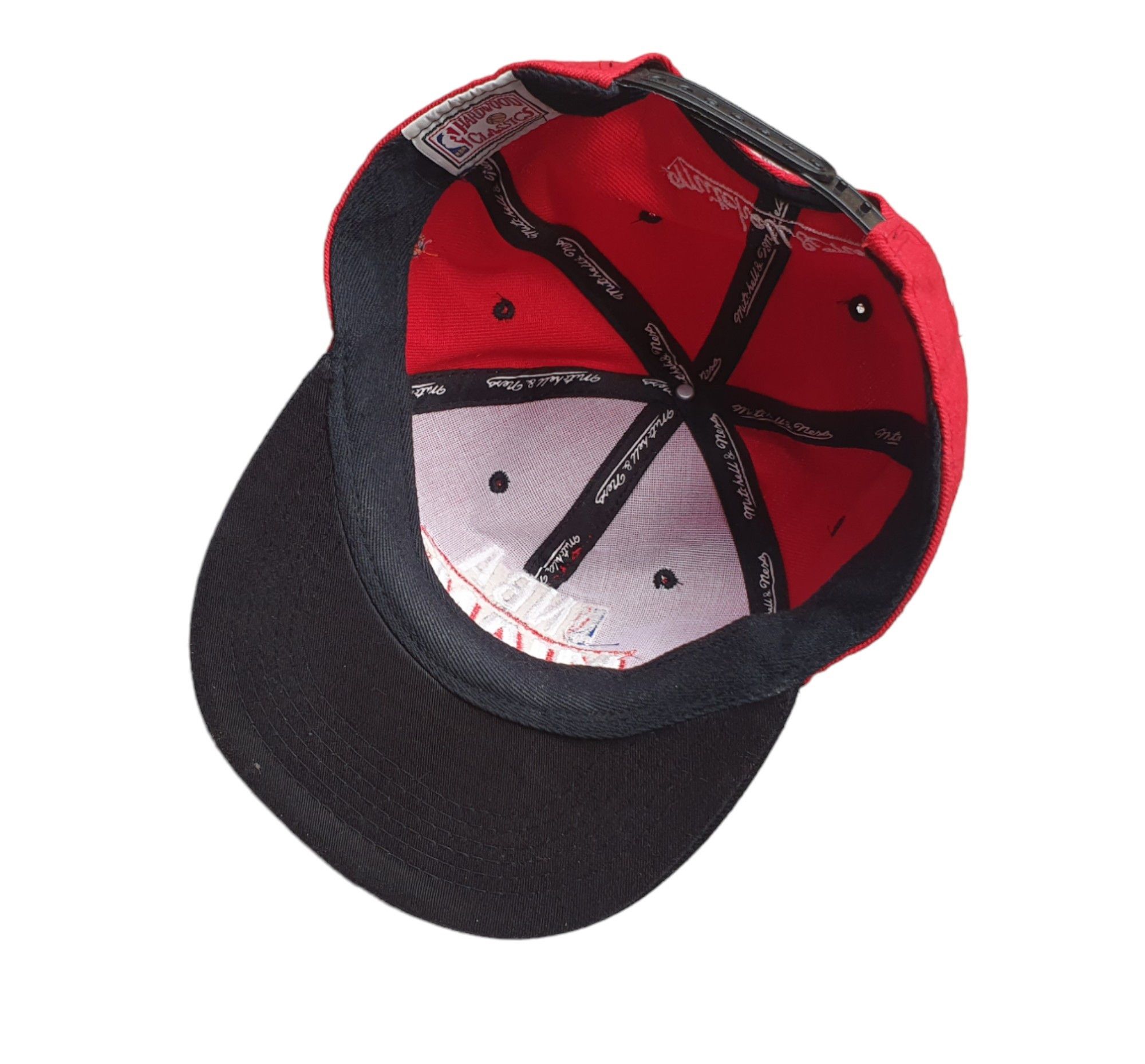 Mitchell & Ness × NBA NBA Mitchell & Ness Miami Heat Cap Size ONE SIZE - 2 Thumbnail