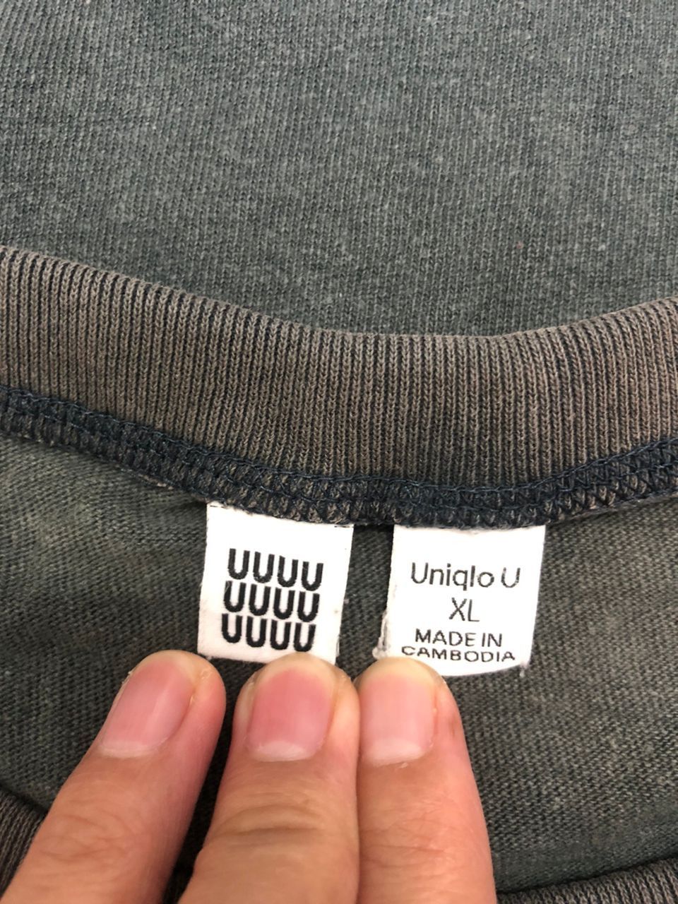Lemaire vintage Rare black Blank Uniqlo UUUU Tees Size US XL / EU 56 / 4 - 2 Thumbnail