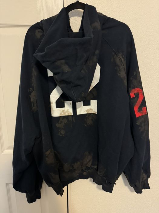 Balenciaga BALENCIAGA UNRELEASED DIRTY MUD POLO SET ZIPUP HOODIE AW22 ...