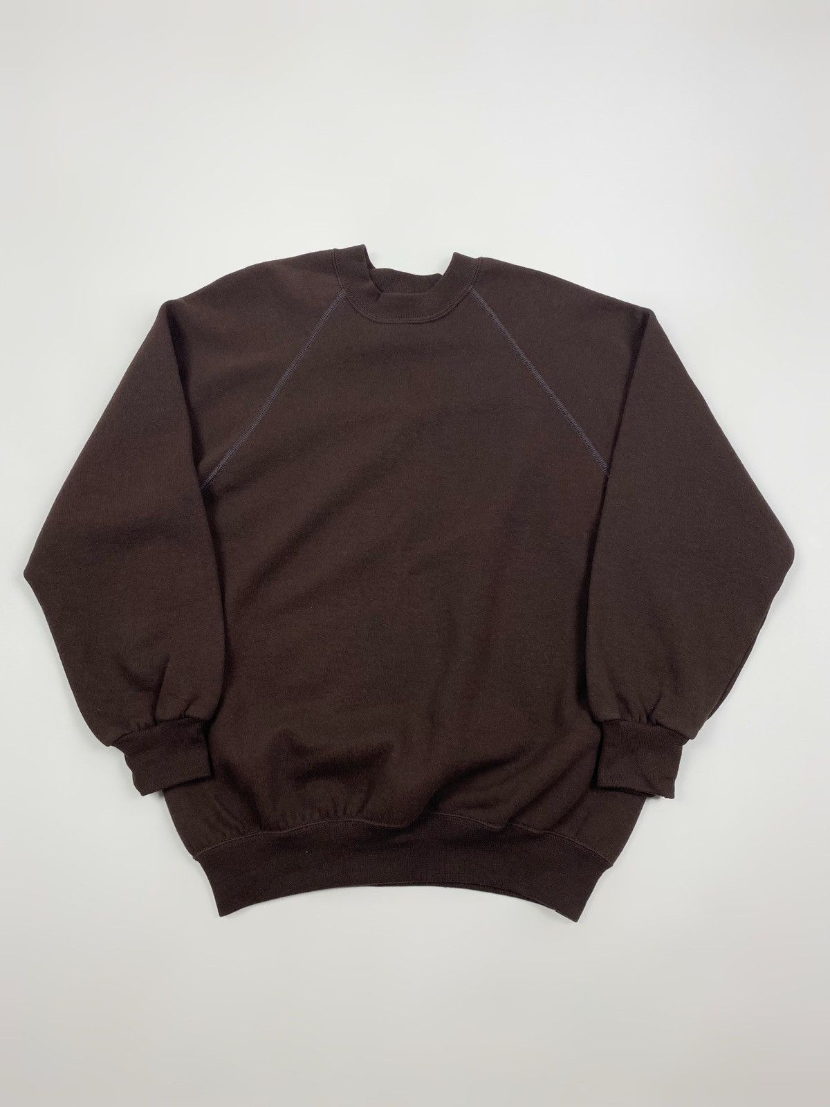 Vintage 1990 s Vintage Blank Jerzees 762 Raglan Boxy Sweatshirt Grailed