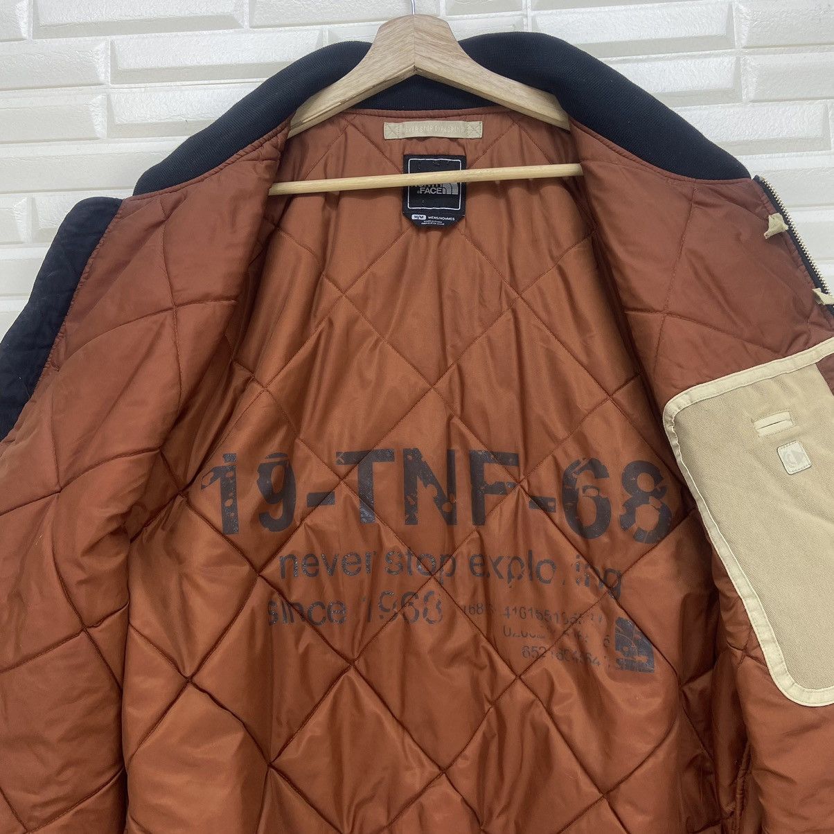 The North Face Rare🔥19-TNF-68 Quilted Nuptse Bomber Jacket Size US M / EU 48-50 / 2 - 19 Thumbnail