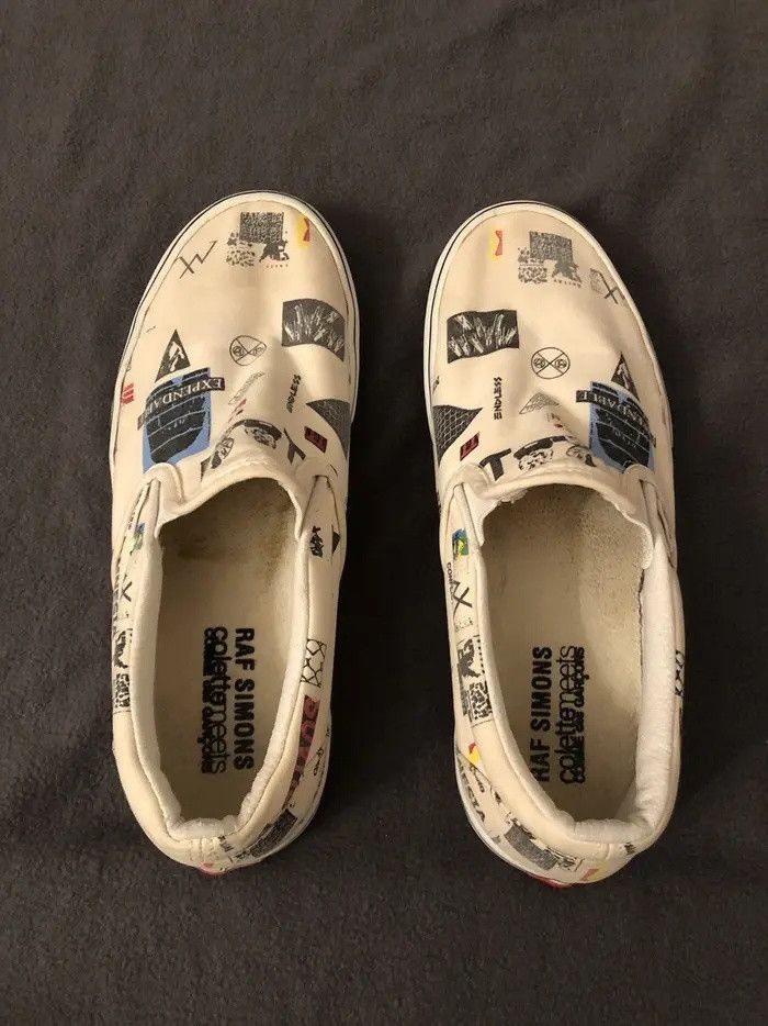 Colette rare 2005 Raf Simons Comme des Garcons Colette Consumed Vans Size US 9 / EU 42 - 2 Thumbnail