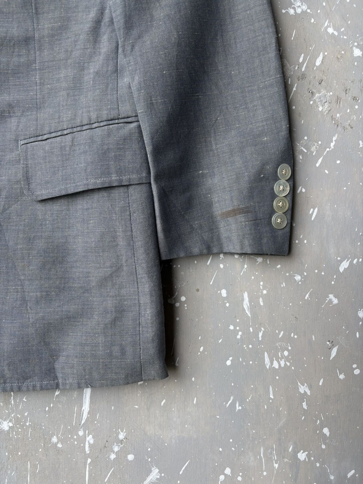 Burberry Vintage Burberrys Grey Blazer Jacket Coat Size US S / EU 44-46 / 1 - 4 Thumbnail