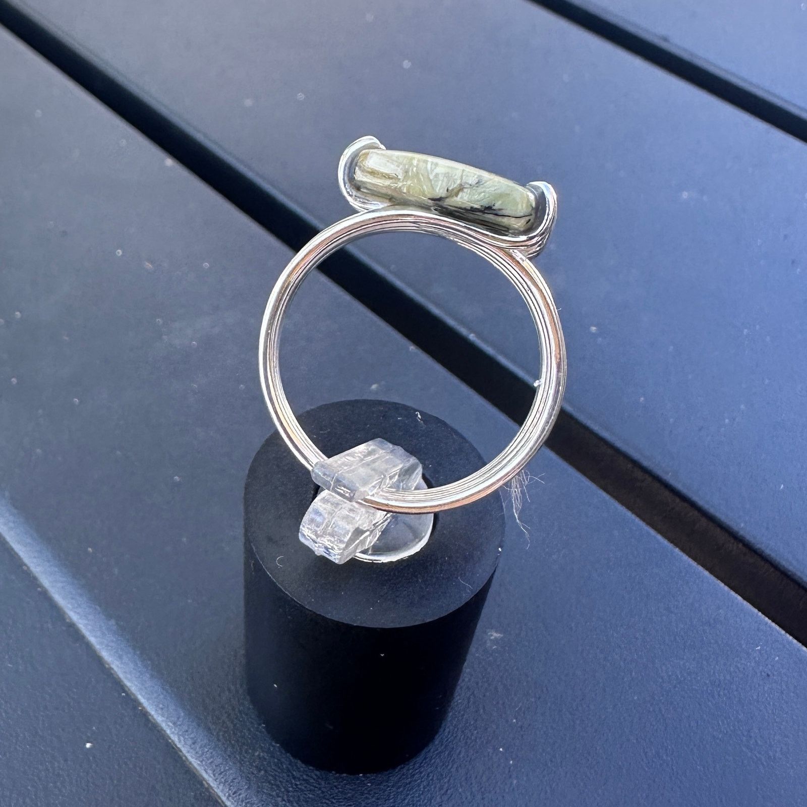 The Unbranded Brand Tanzania Imperial Opal Sterling Silver Ring Size ONE SIZE - 6 Thumbnail