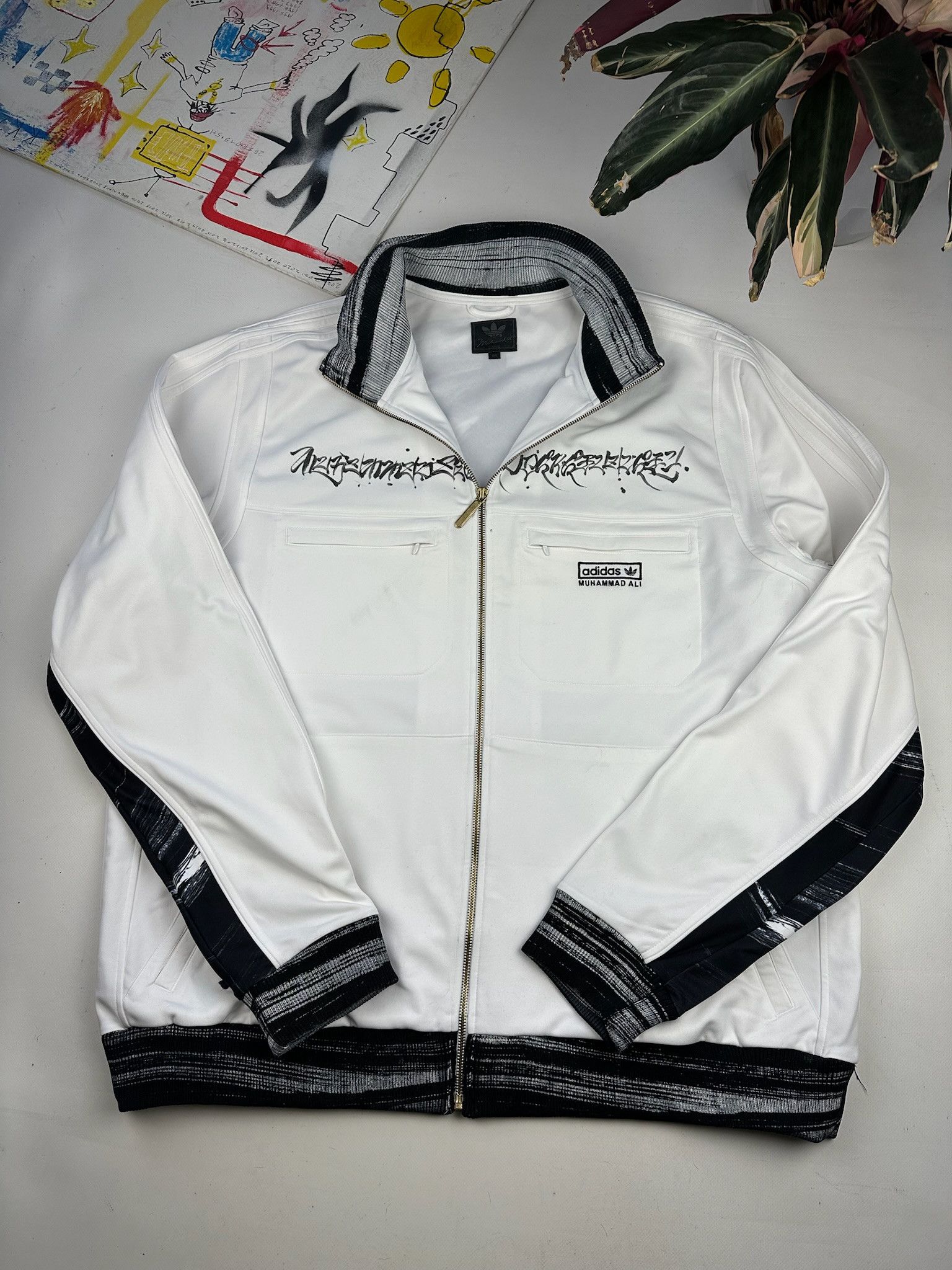 Adidas Muhammad Ali Adidas Track Jacket Rare Size US XXL / EU 58 / 5 - 3 Thumbnail