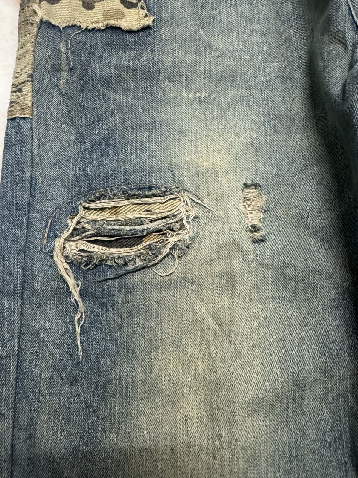 Tornado Mart ❗️BIG SIZE❗️GRUNGE APACHE VINTAGE & DENIM GS-115 MUDMAX CRAZY Size US 39 - 6 Thumbnail