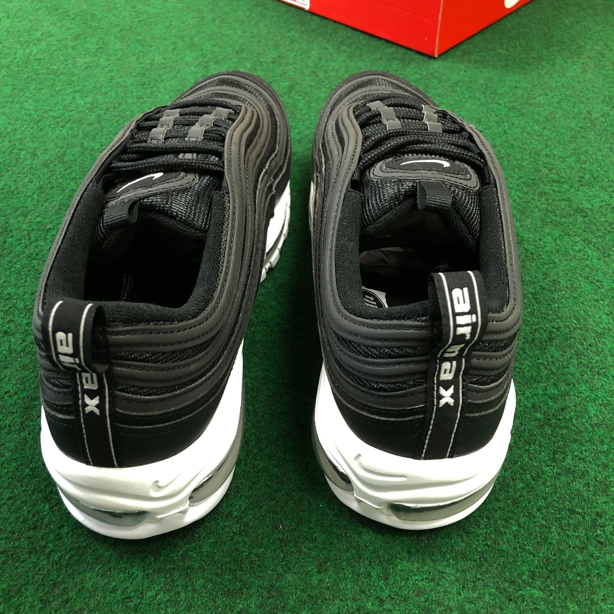 Nike Pre-Owned Nike Air Max 97 Black White - Size 10 Size US 10 / EU 43 - 5 Thumbnail