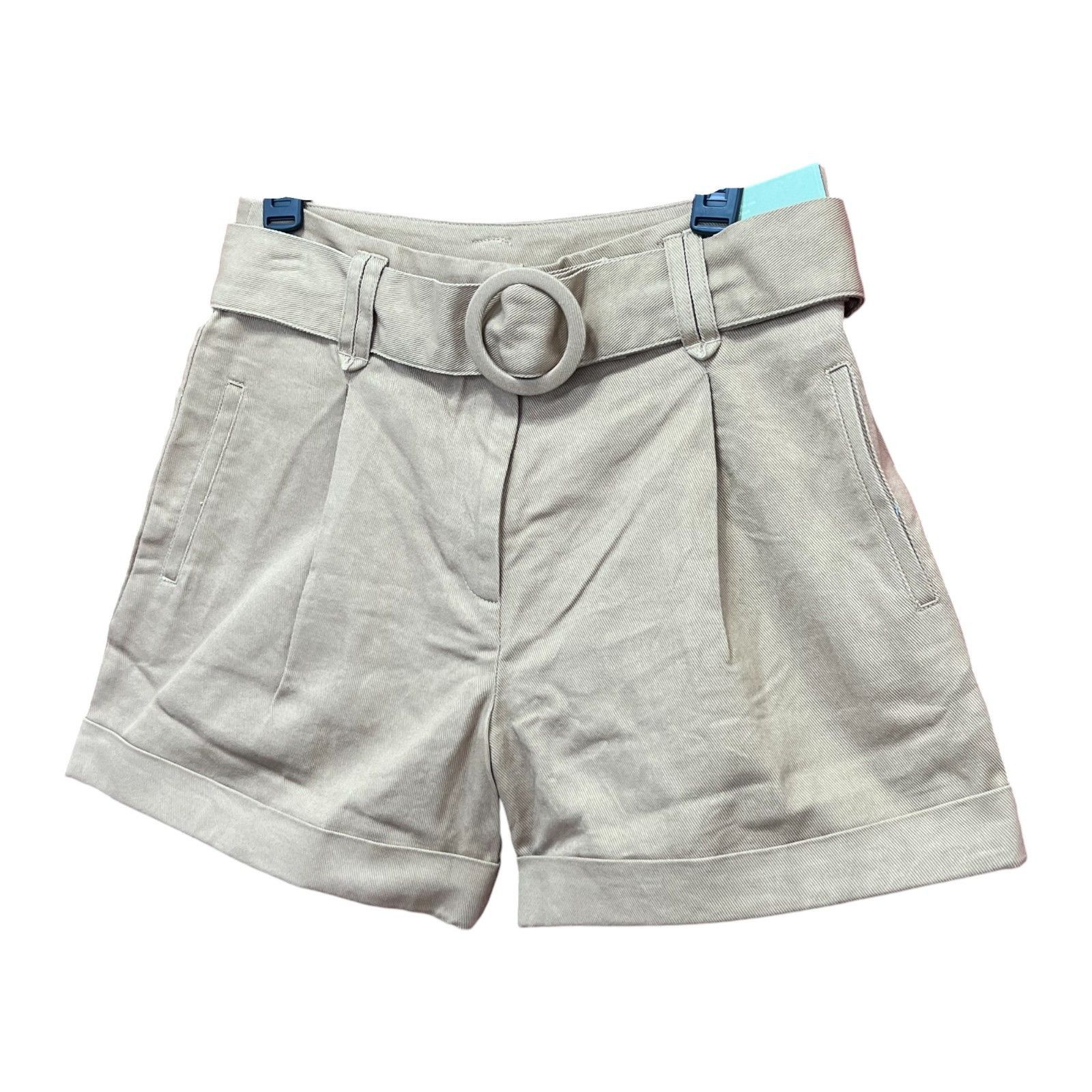 Other Ryegrass - Women's Mid-Rise Pleated Short - Light Brown - 4 Size 27" / US 4 / IT 40 - 17 Thumbnail