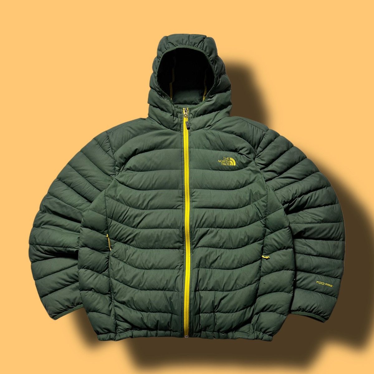The North Face × Vintage 00s The North Face Vintage 700 Pro Down Hooded Jacket Y2K Size US XL / EU 56 / 4 - 1 Thumbnail