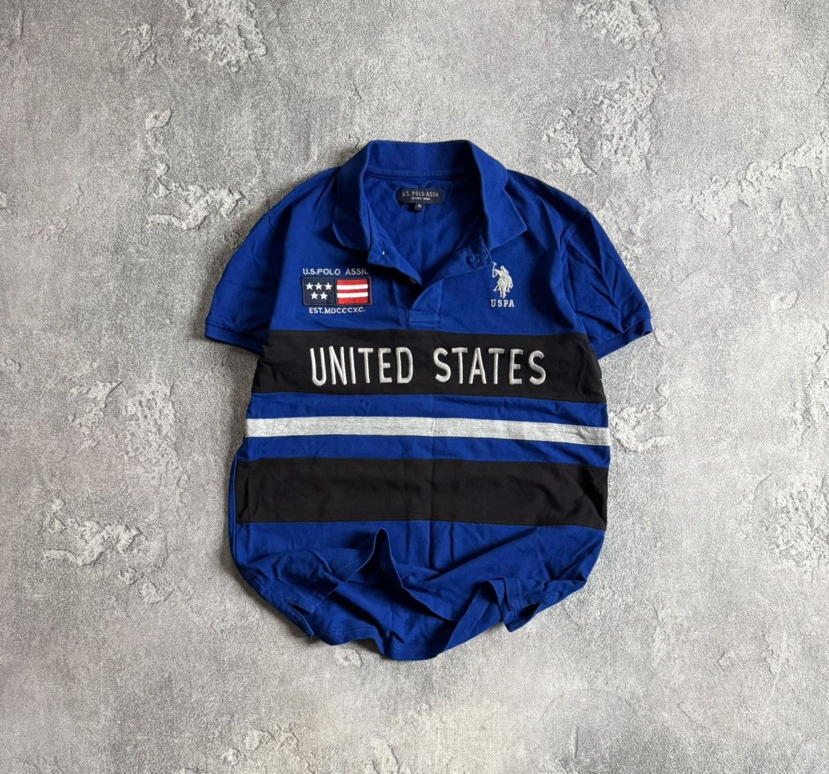 U.S. Polo Assn. USPA U.S.POLO ASSN. M/size United States 🇺🇸 polo tee tshirt Size US M / EU 48-50 / 2 - 1 Thumbnail