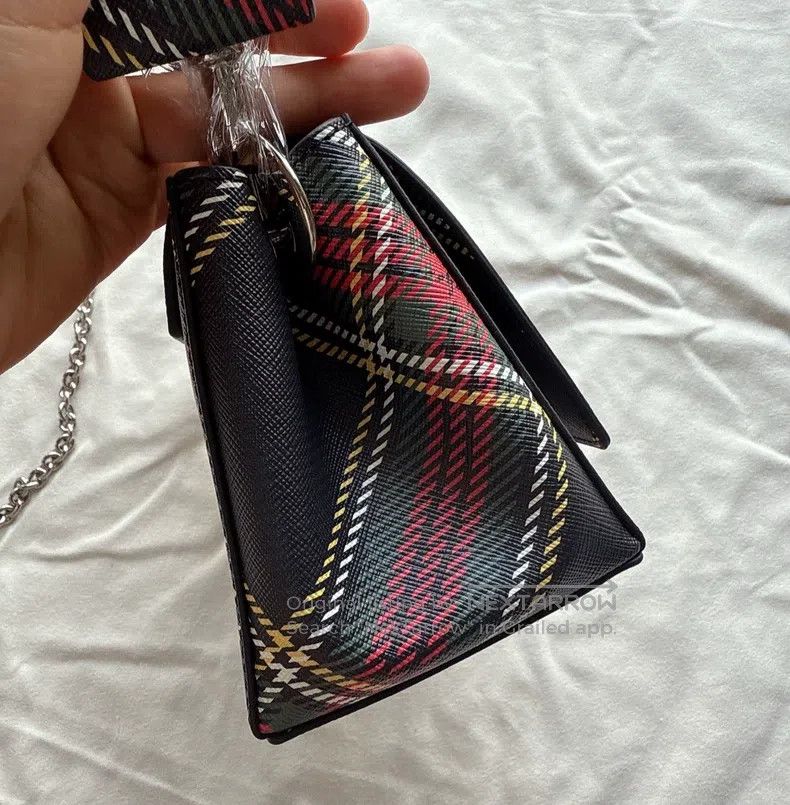 Vivienne Westwood Vivienne Westwood size os Large Checkered Baguette Underarm Size ONE SIZE - 5 Thumbnail