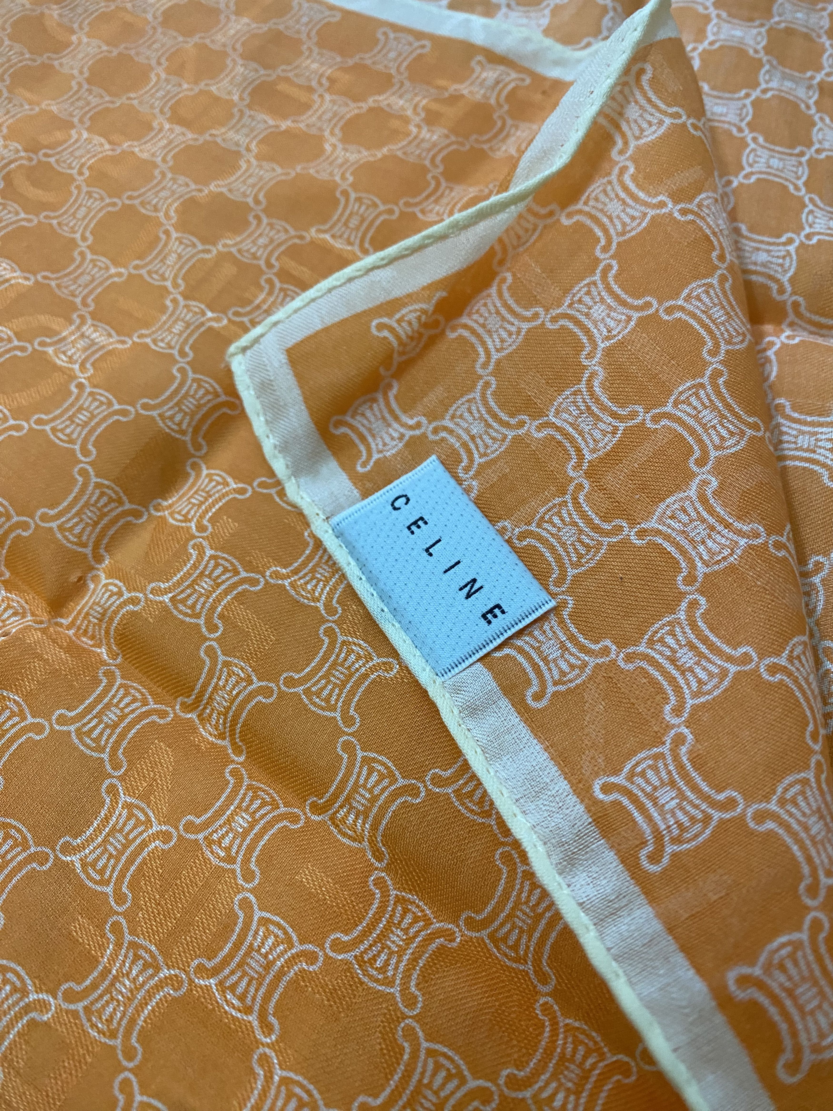 Celine × Hedi Slimane NWT Celine Monogram Bandana Size ONE SIZE - 3 Thumbnail