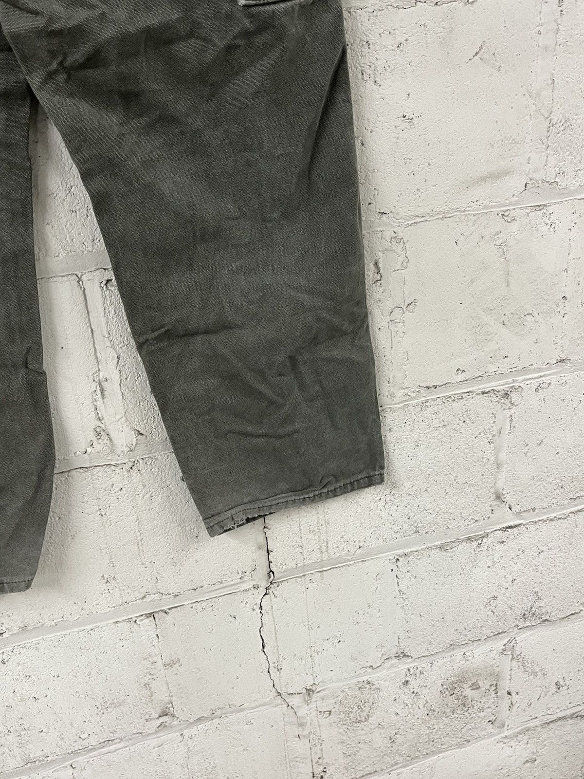 Carhartt Vintage dickies faded green carpenter cargo pants baggy Size US 36 / EU 52 - 5 Thumbnail