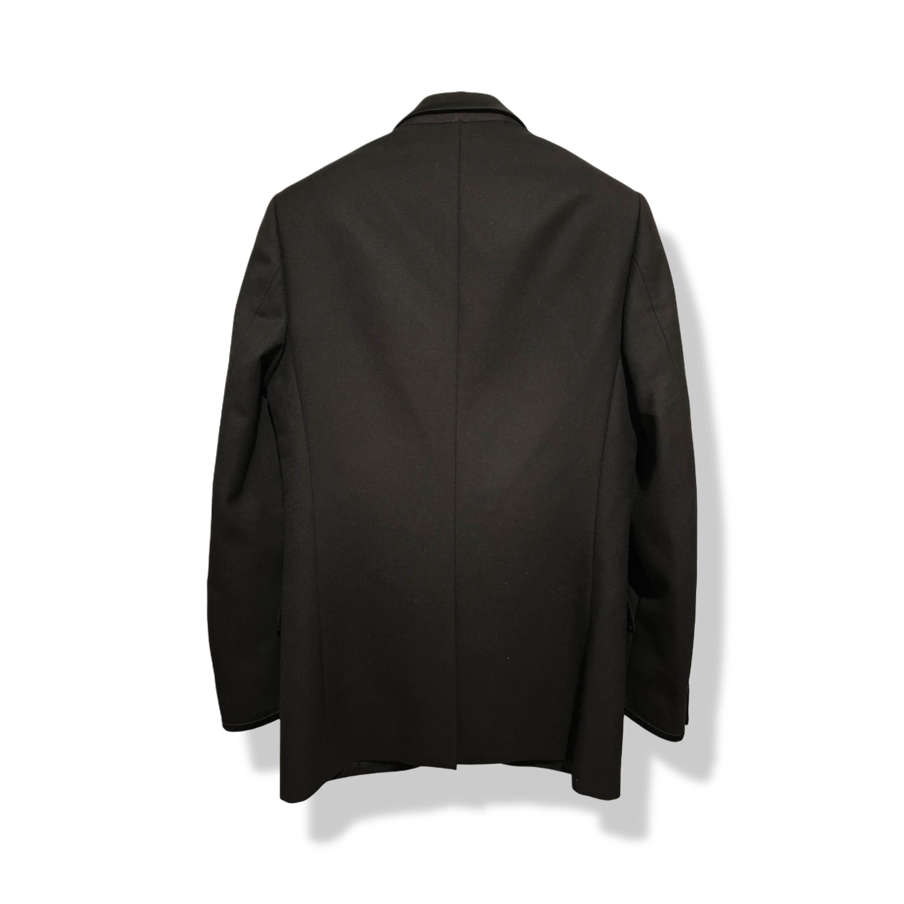Dior Homme AW06 “These Grey Days” Smoking Tuxedo Jacket