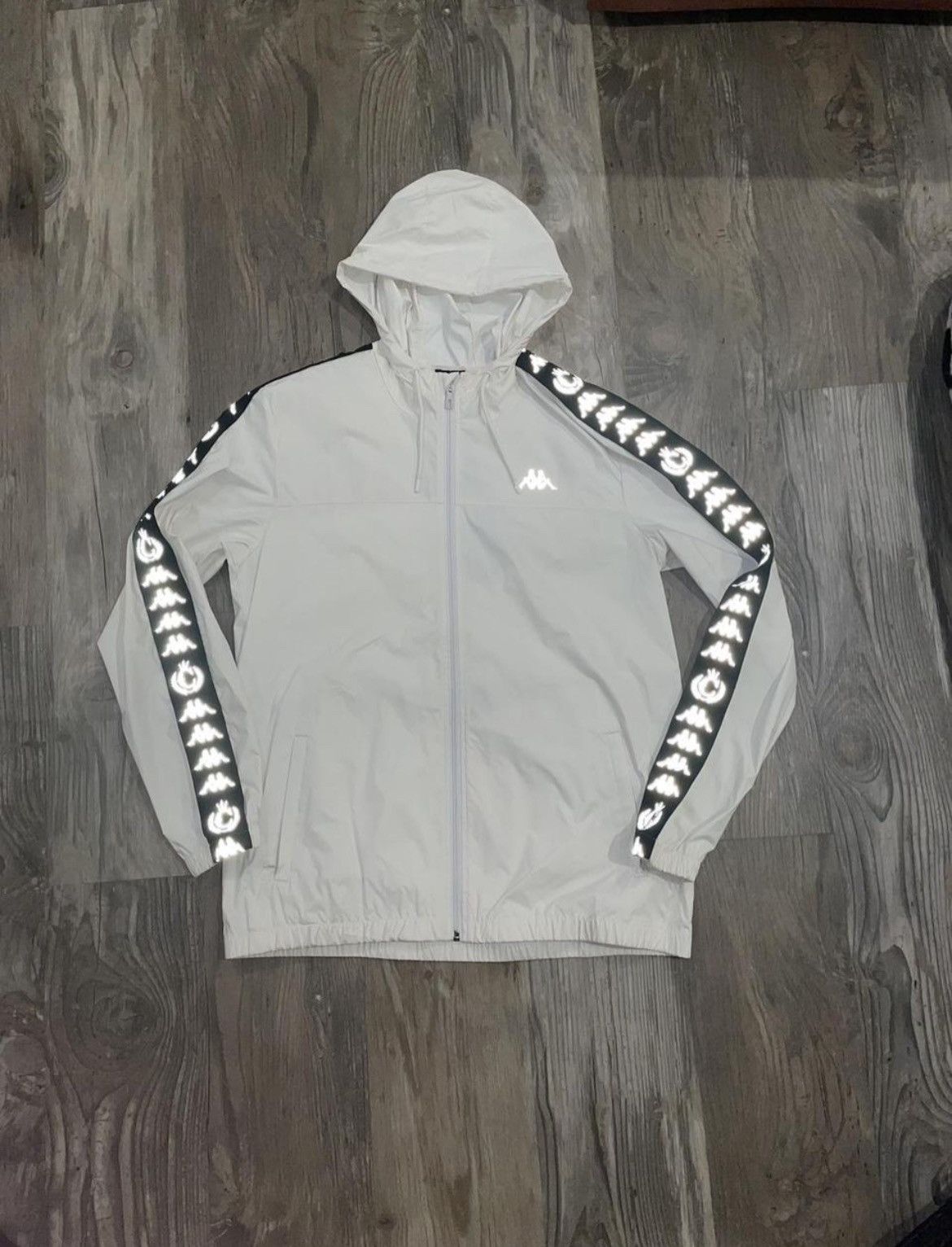 Reflective Kappa Windbreaker