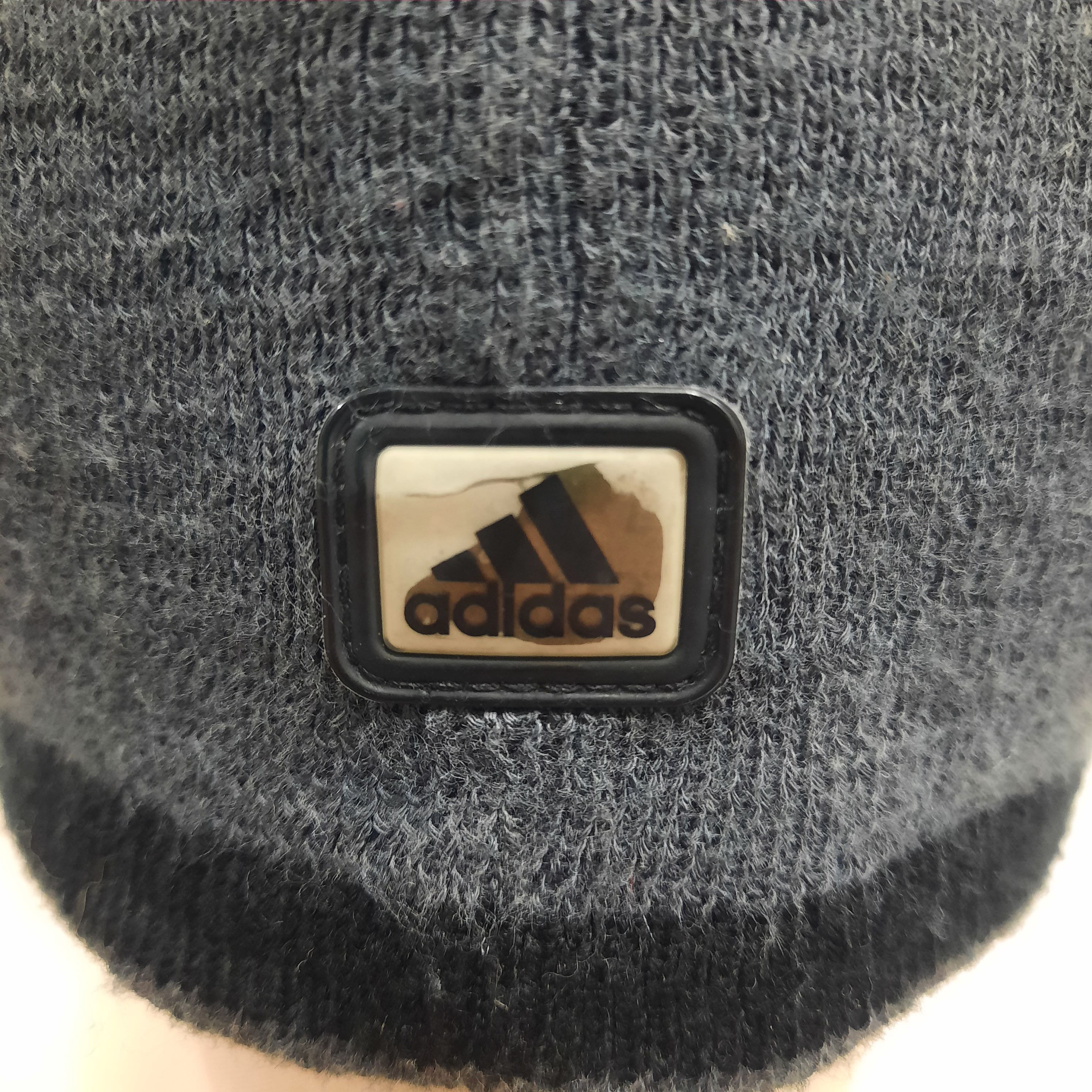 Adidas 🔥Adidas logo stripes pull on beanie hat Size ONE SIZE - 4 Thumbnail