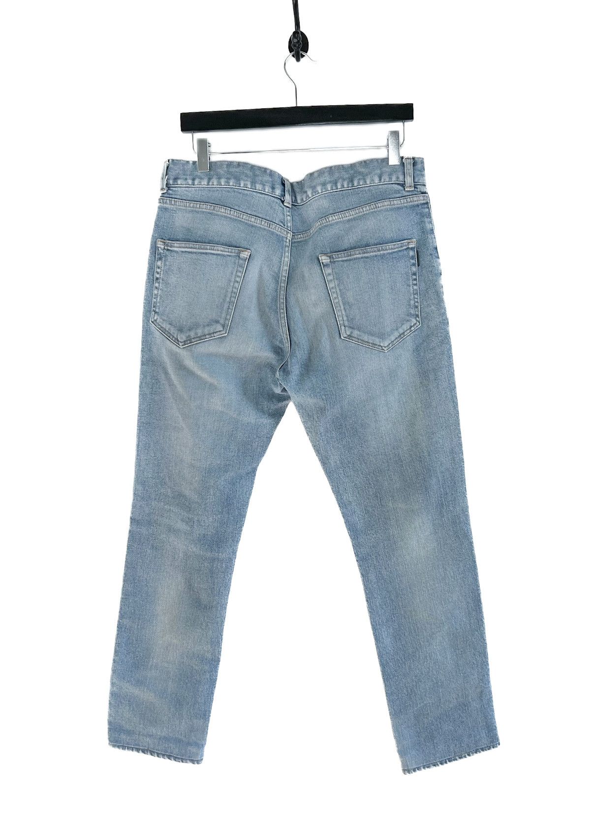 Saint Laurent Paris Saint Laurent Washed Blue D03 Jeans Size US 32 / EU 48 - 2 Thumbnail