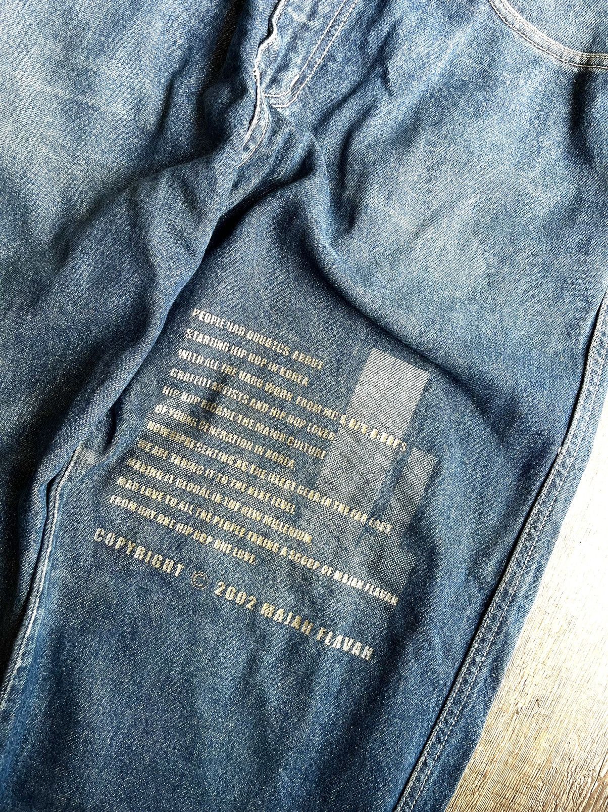 Fubu × Vintage HIPHOP BAGGY CARPENTER MAJAH FLAVAH COPYRIGHT 2002 Size US 30 / EU 46 - 8 Thumbnail
