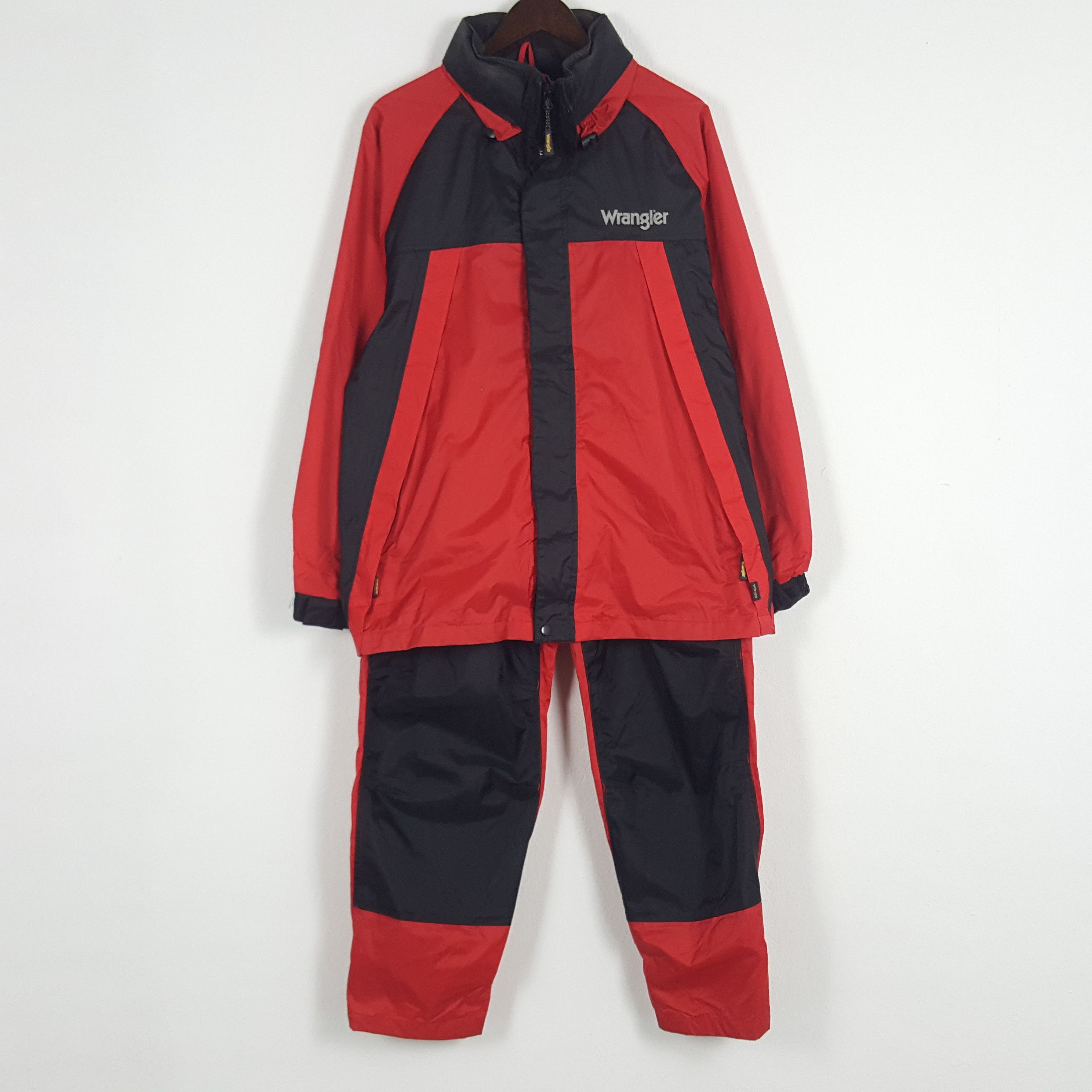 Ski Vintage Wrangler Vintage Wrangler Japan Windbreaker Ski Winter 1 Set Jacket Grailed