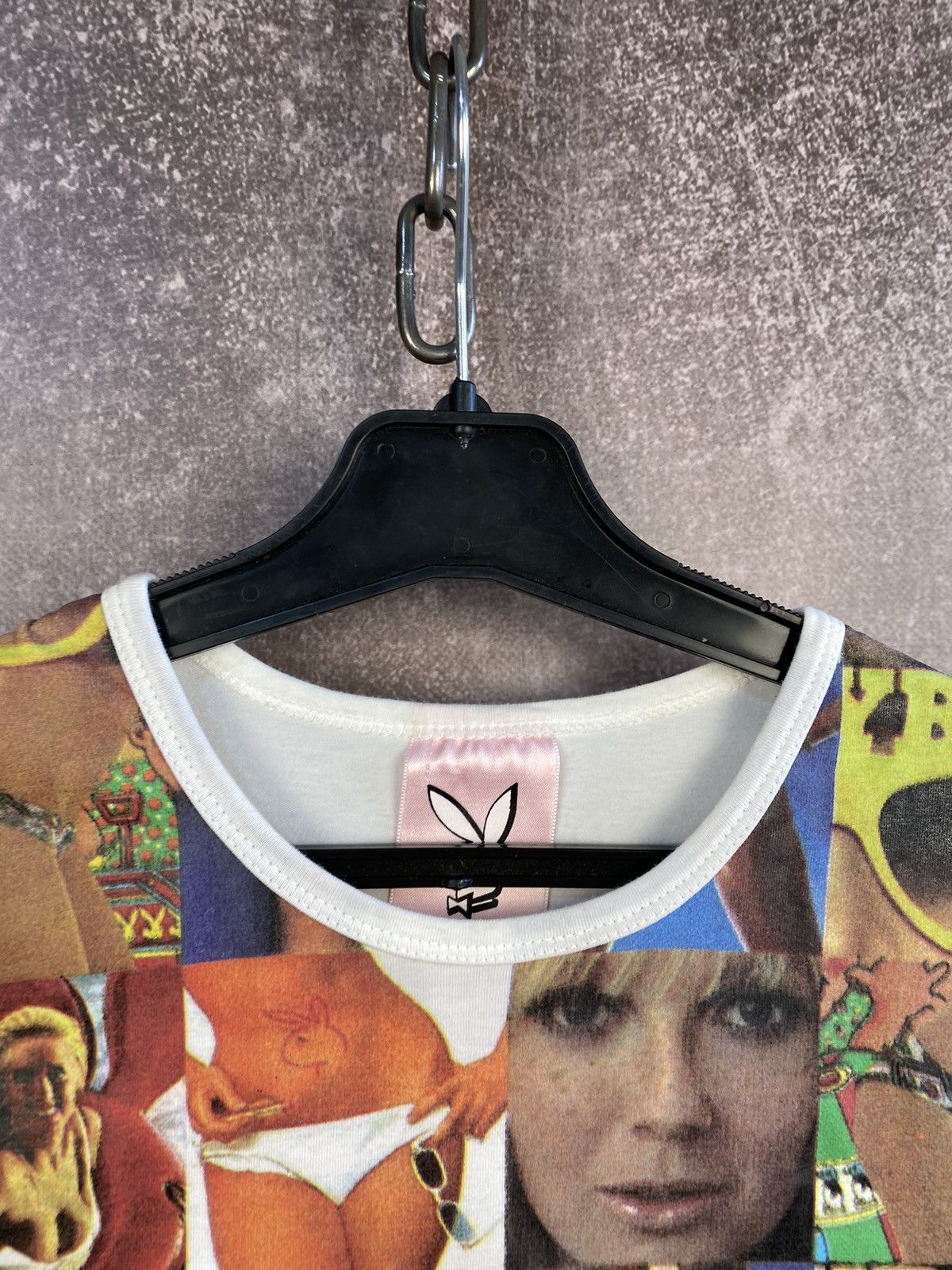 Playboy × Vintage Vintage Y2K Playboy Big Logo T-shirt Streetwear 90s Style Size S / US 4 / IT 40 - 5 Thumbnail
