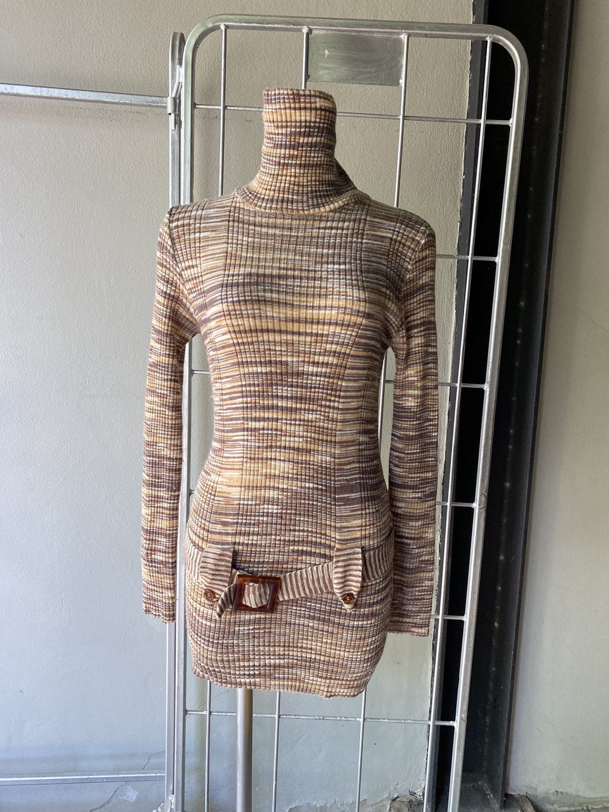 Morgan Homme Morgan Y2K multicolor knitted dress Size S / US 4 / IT 40 - 13 Thumbnail