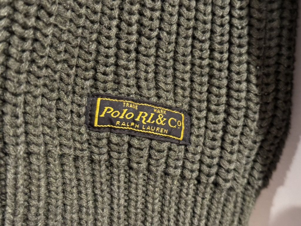 Polo Ralph Lauren Vintage Polo Ralph Lauren Military Knit Sweater Size US M / EU 48-50 / 2 - 5 Thumbnail