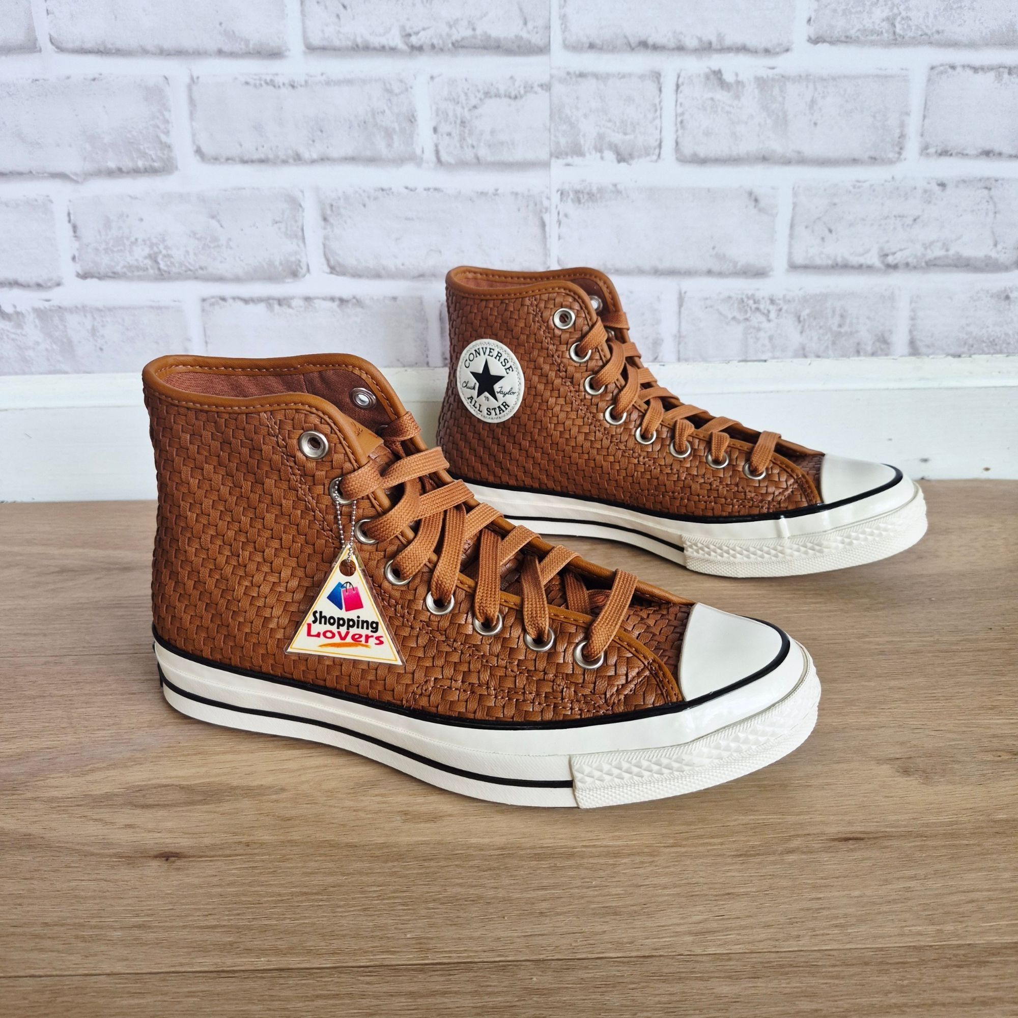 Converse ⭐Converse Chuck 70 Hi Woven Leather Size 7 Men's shoes Sneak Size US 7 / EU 40 - 2 Thumbnail