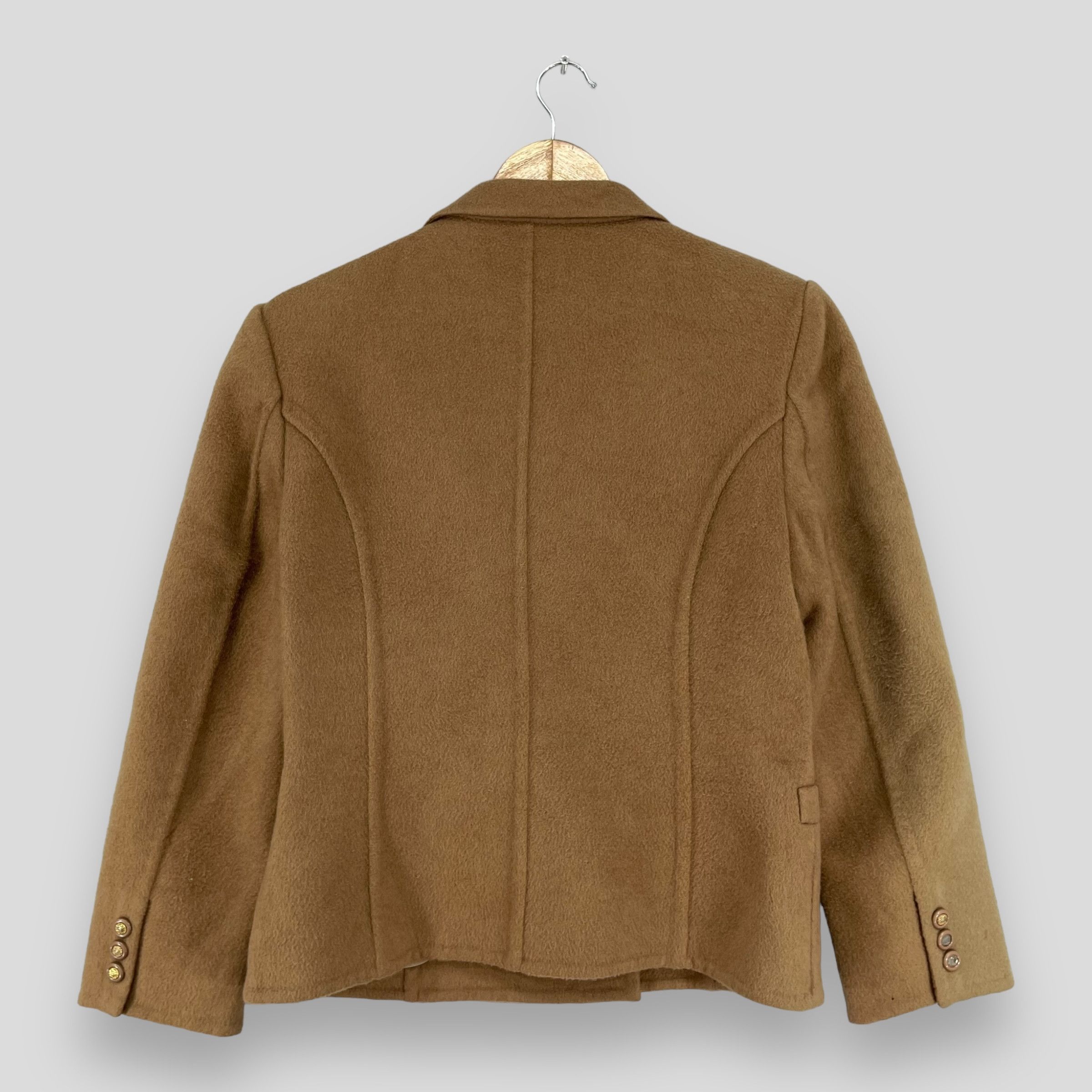 Burberry × Vintage Vintage 90s BURBERRYS Blazer Style Wool Casual Jacket Size S / US 4 / IT 40 - 7 Thumbnail