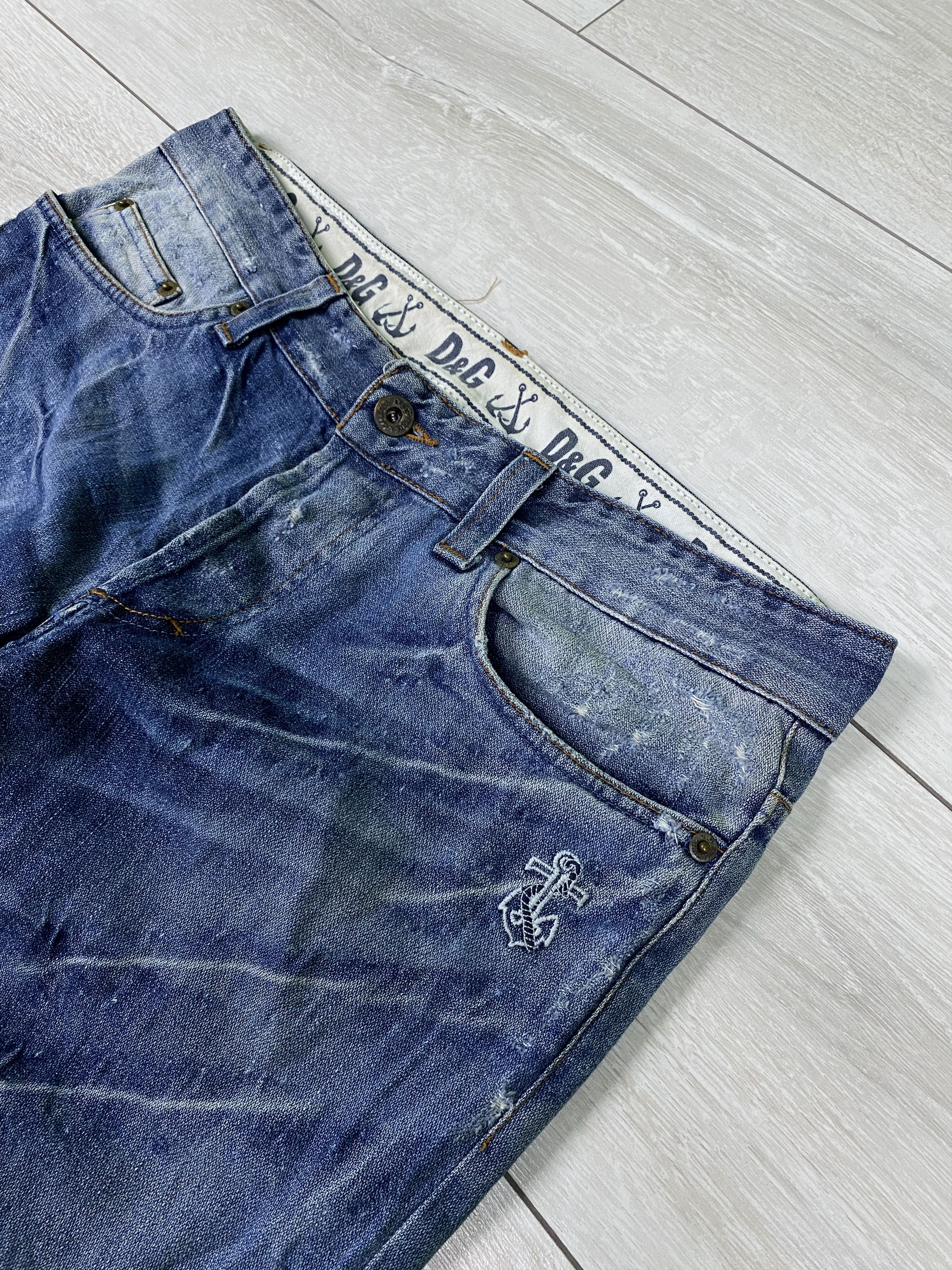 Dolce & Gabbana Vintage Dolce & Gabbana marina yachting distressed jeans Size US 30 / EU 46 - 3 Thumbnail