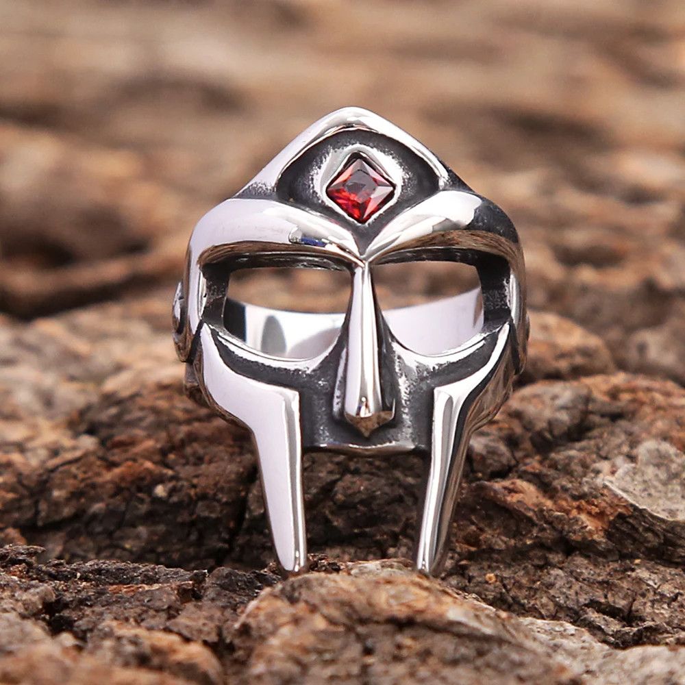 Jewelry Warrior Helm of Ring Streetwear Jewelry Fashion Gift Size ONE SIZE - 5 Thumbnail