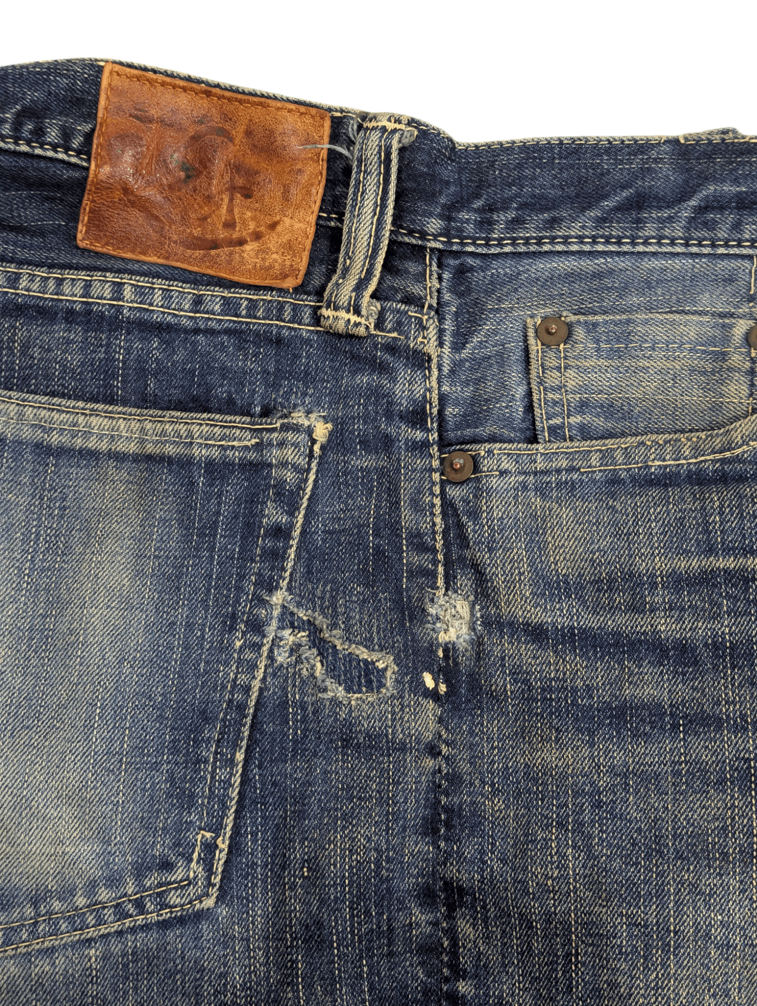 Eternal 🔥FREE SHIPPING🔥 ETERNAL 🇯🇵 SELVEDGE JEANS DENIM PAINTER Size US 34 / EU 50 - 17 Thumbnail