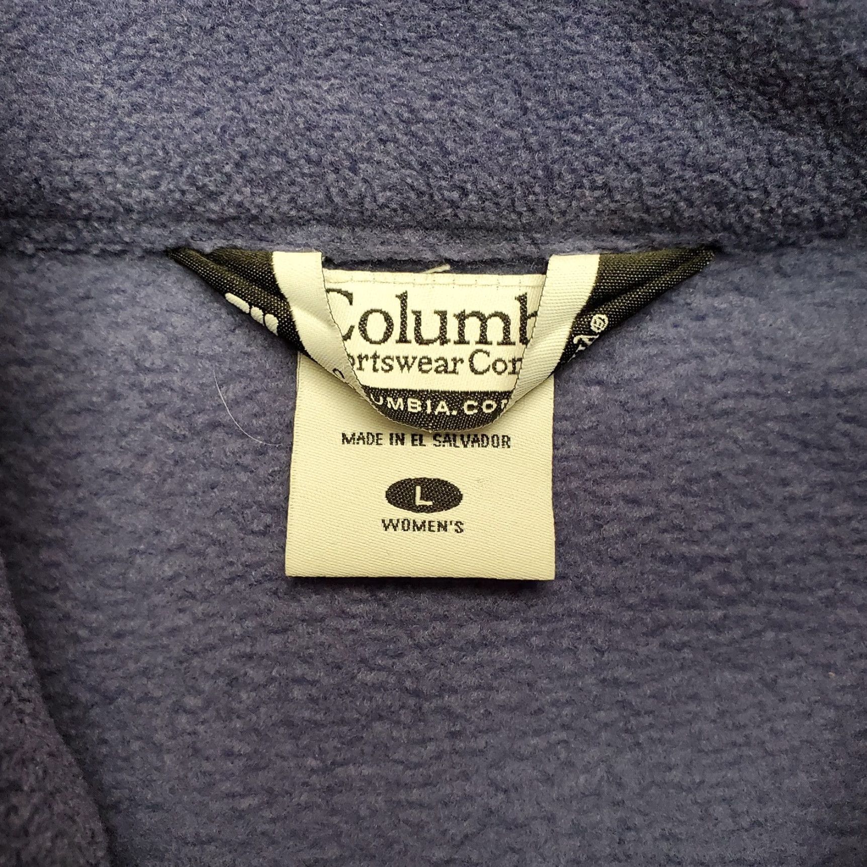 Vintage VINTAGE Columbia Jacket Womens Large Purple Full Zip Fleece Hike Camping outdoor Gorp Size L / US 10 / IT 46 - 3 Thumbnail