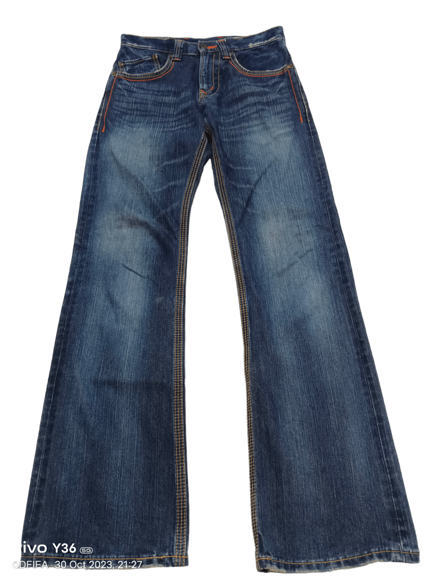 パンツ 1990s vintage EDWIN flare buggy denim パンツ 1990s vintage EDWIN flare buggy denim Edwin
