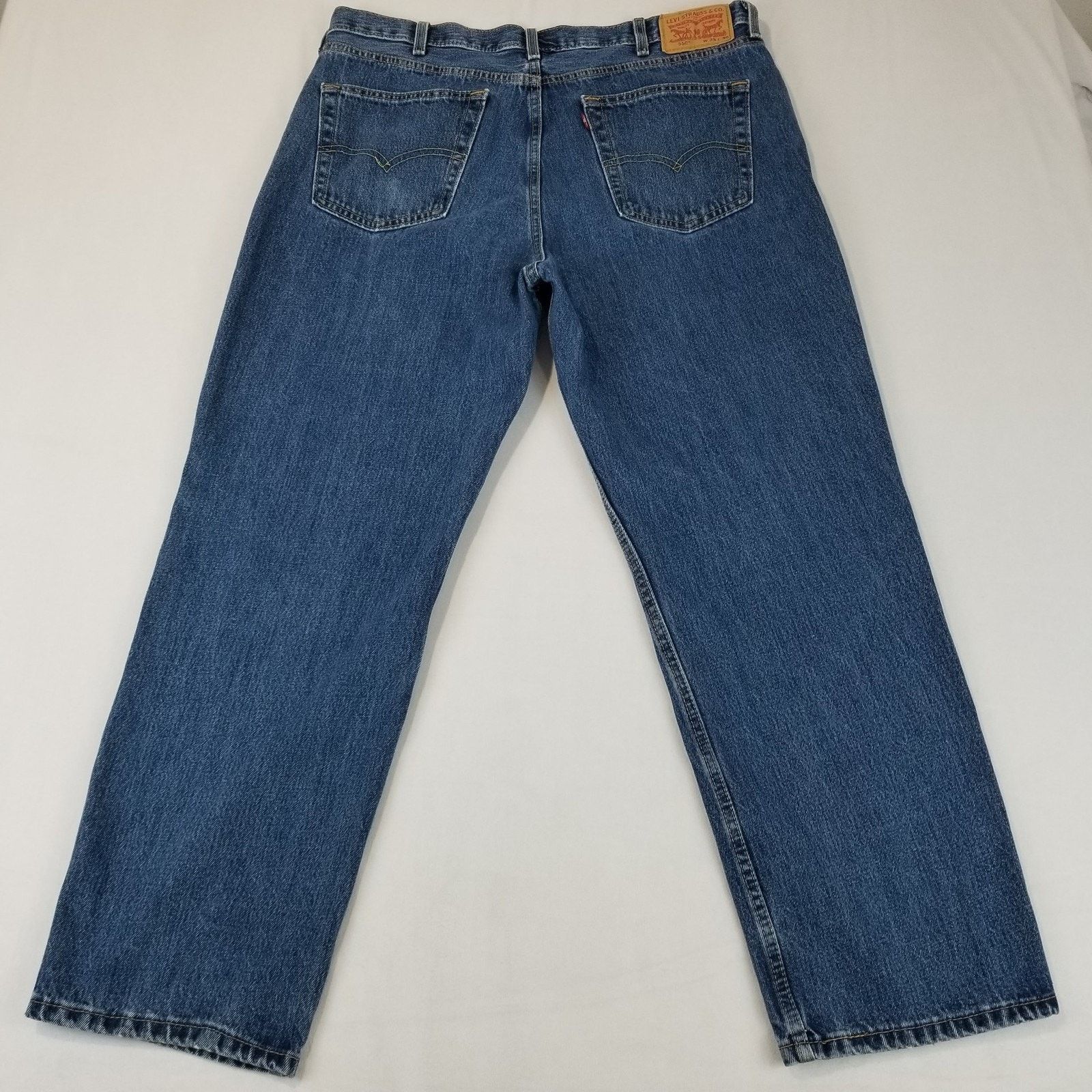 Levi's Levis 550 Jeans Mens 38x30 Relaxed Fit Tapered Leg Baggy Size US 38 / EU 54 - 2 Thumbnail