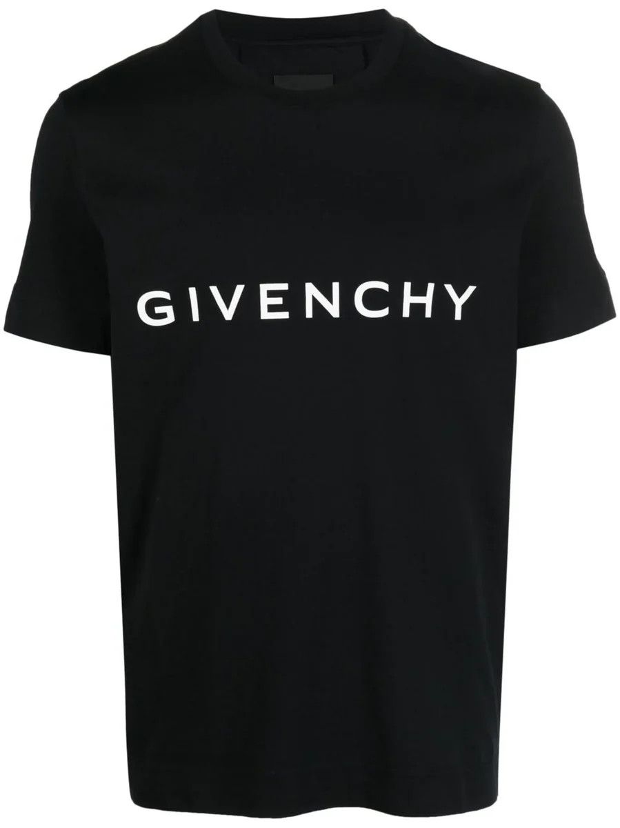 Givenchy o1mris0824 Oversized T-Shirt in Black Size US M / EU 48-50 / 2 - 1 Thumbnail