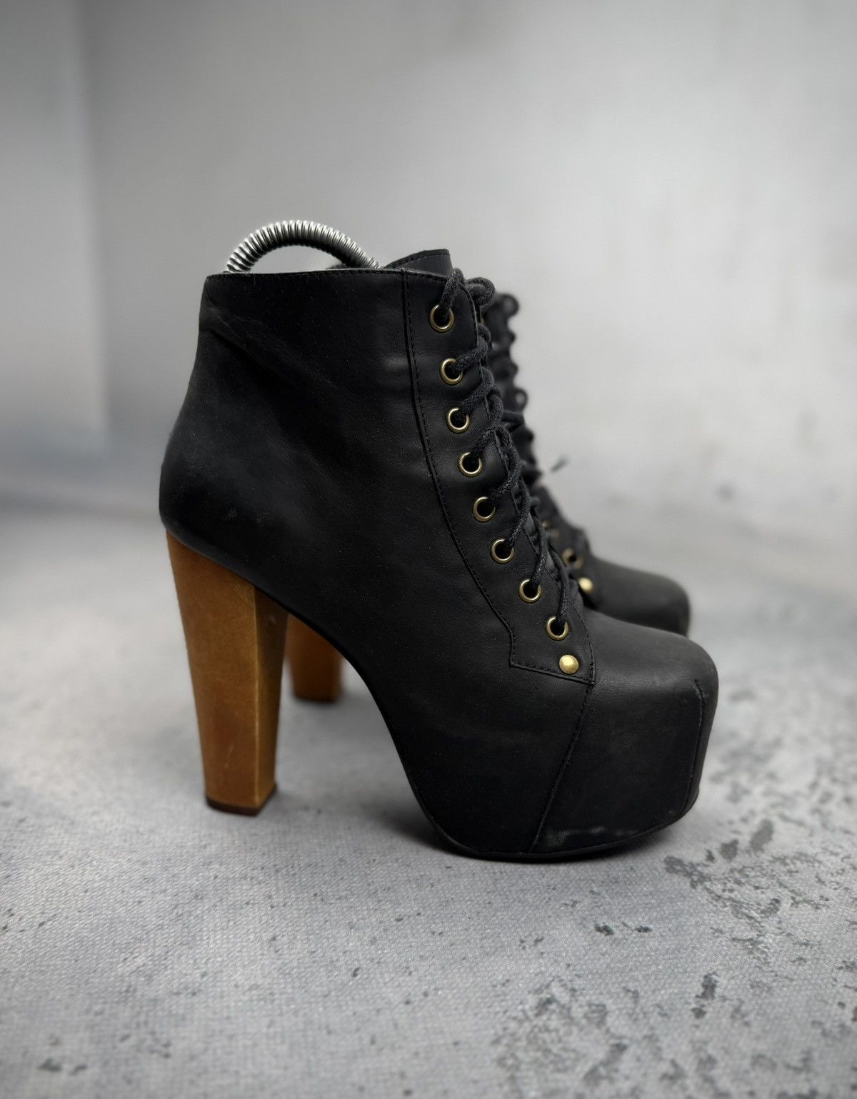 Jeffrey Campbell Havana Last by Jeffrey Campbell Handmade Leather Boots Size US 6 / IT 36 - 1 Thumbnail