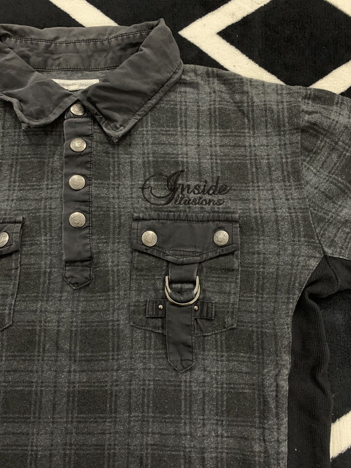 Japanese Brand SEMATIC DESIGN INSIDE ILLUSIONS SHIRT Size US M / EU 48-50 / 2 - 3 Thumbnail