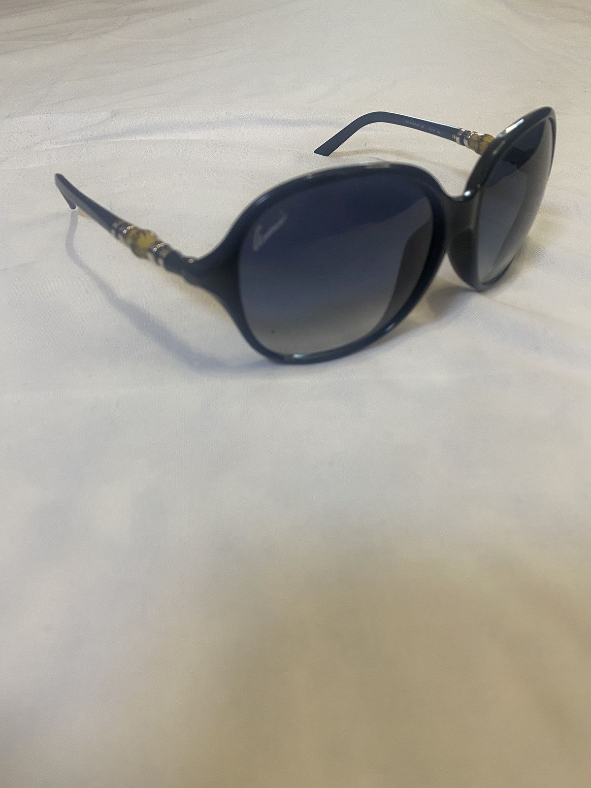 Gucci Gucci GG 3210/K/S Rouund Gradient Sunglasses Bamboo Elements Size ONE SIZE - 2 Thumbnail