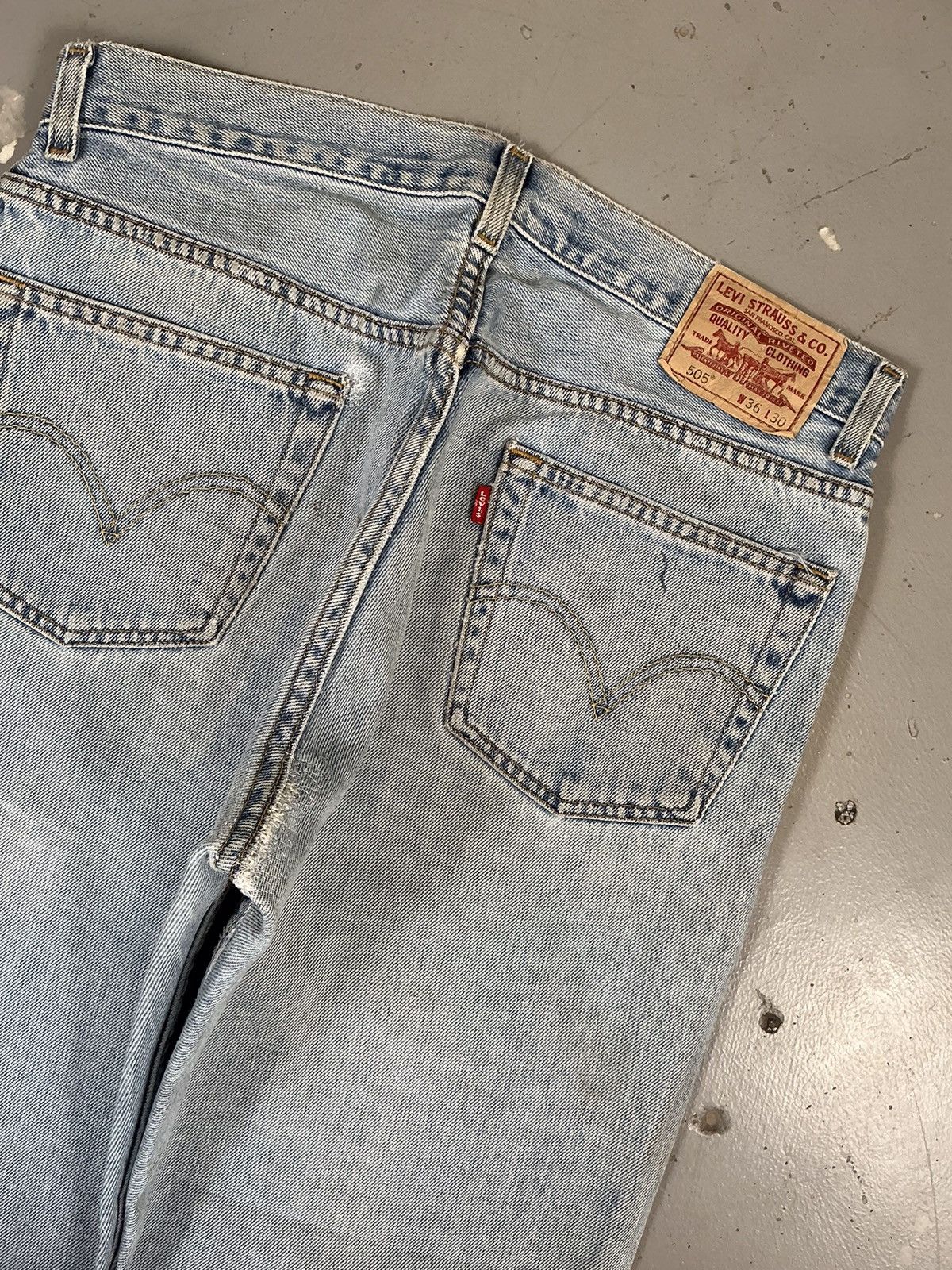 Levi's × Vintage Vintage Levi’s Strauss & co. loose denim Size US 36 / EU 52 - 12 Thumbnail