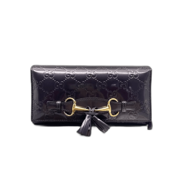 Gucci Gucci Patent Leather Tassel Wallet Size ONE SIZE - 1 Thumbnail